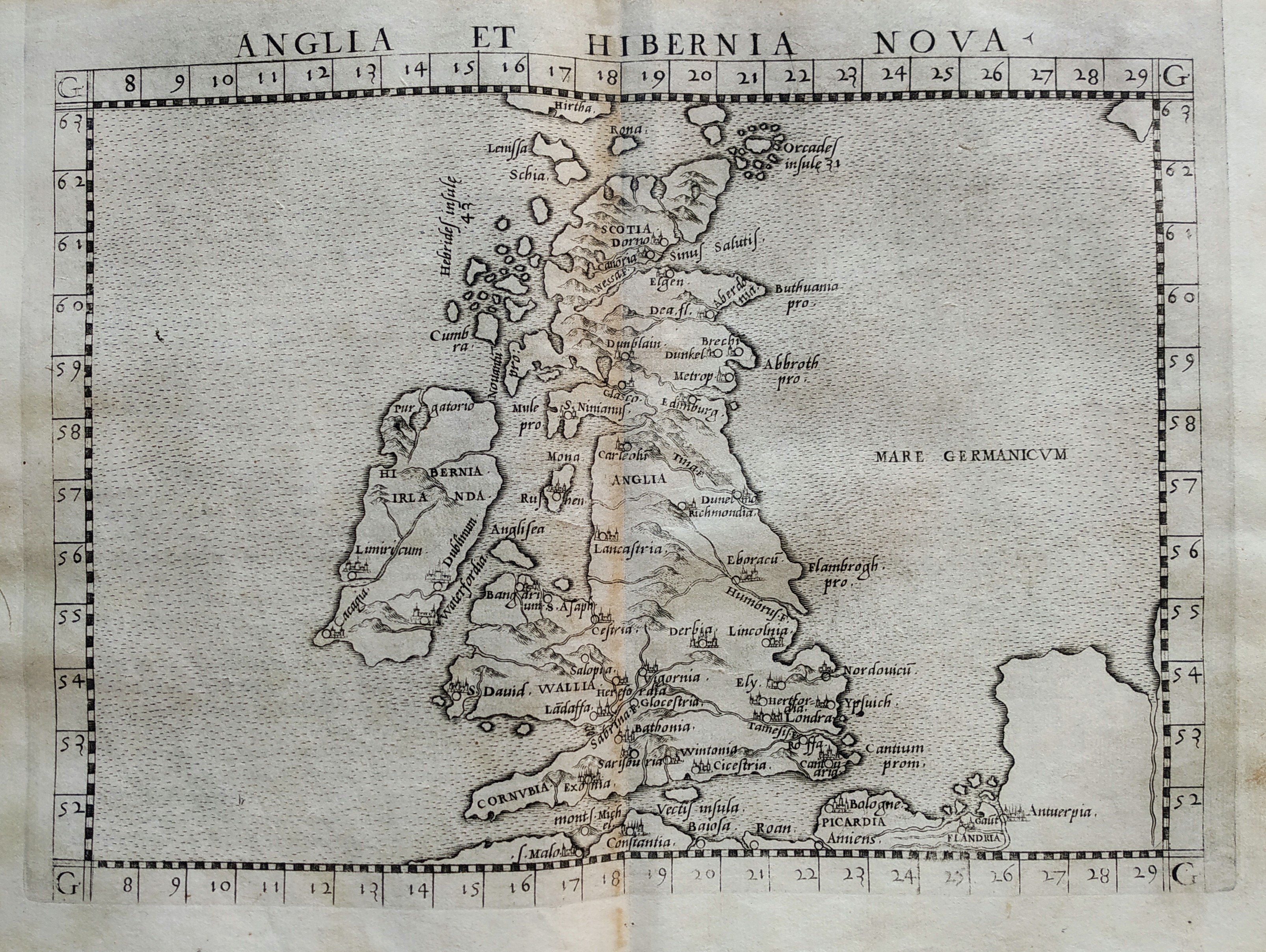 Anglia et Hibernia nova