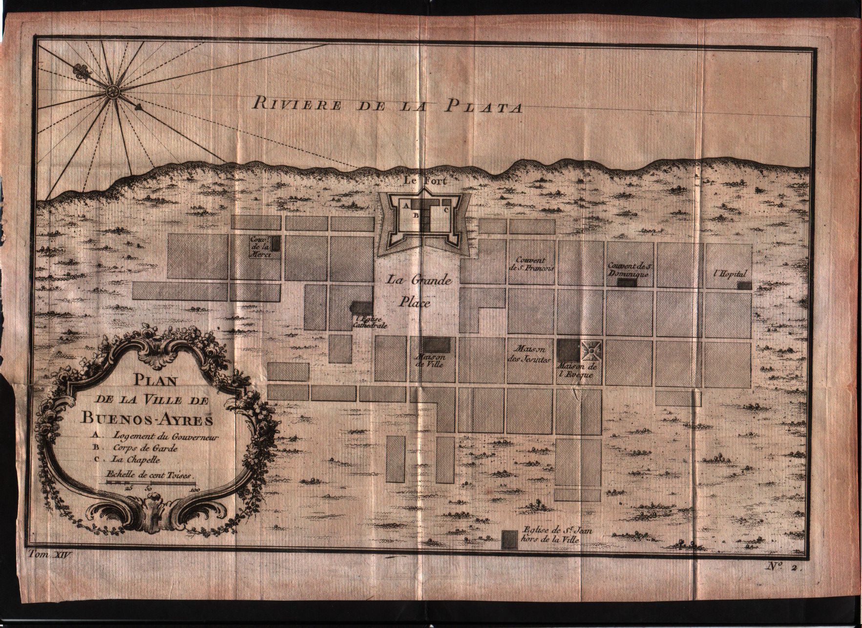 Plan de la Ville de Buenos-Ayres 