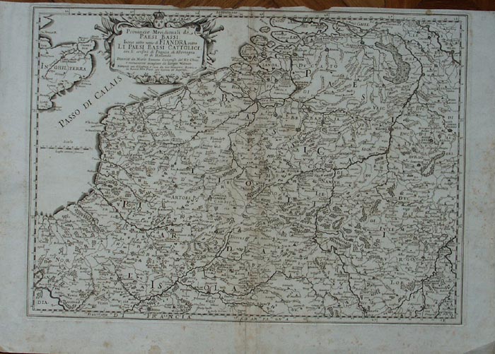 Provincie meridionali de Paesi Bassi intese sotto nome di Fiandra overo i Paesi Bassi cattolici