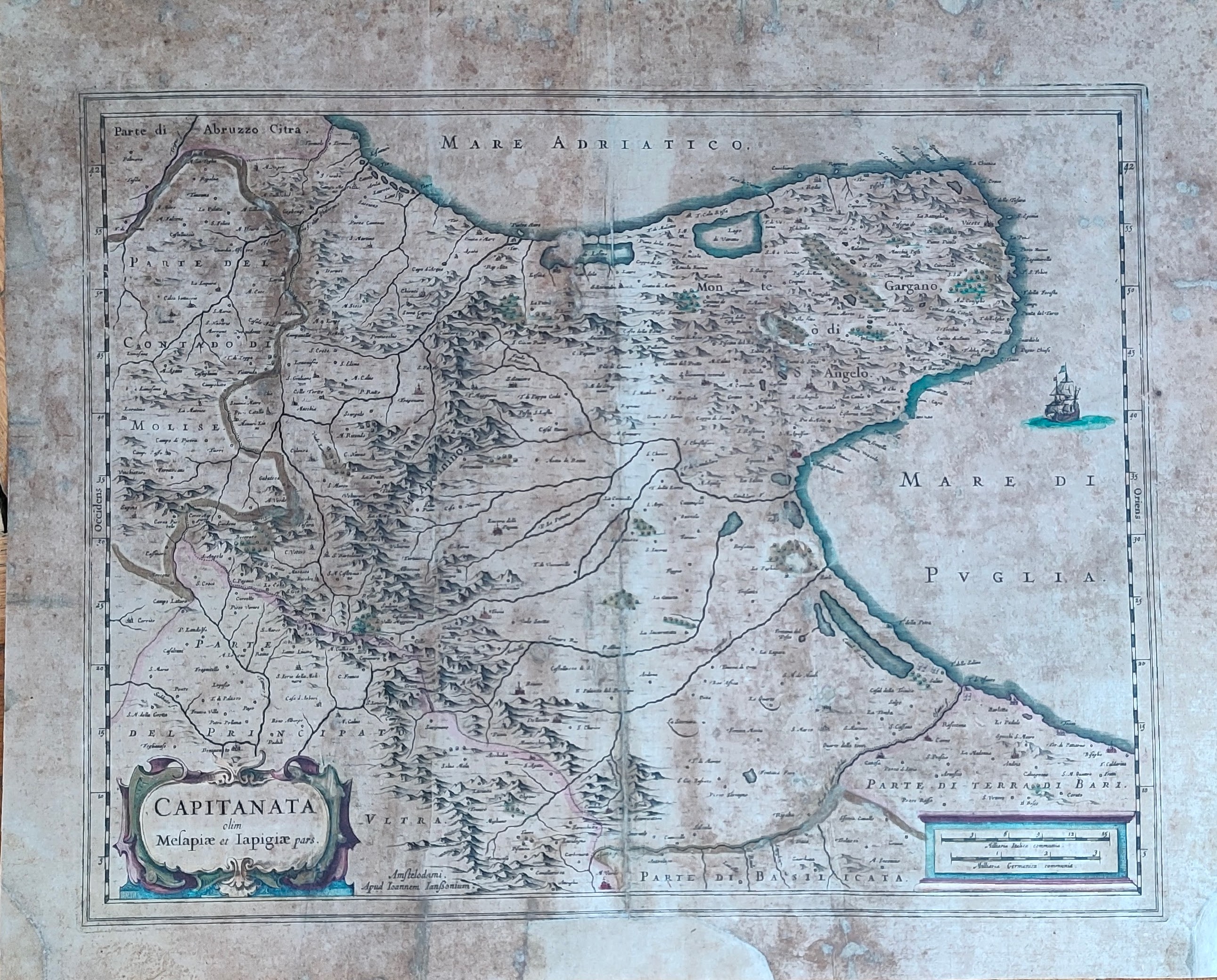 Capitanata olim Mesapiae et Iapigiae pars