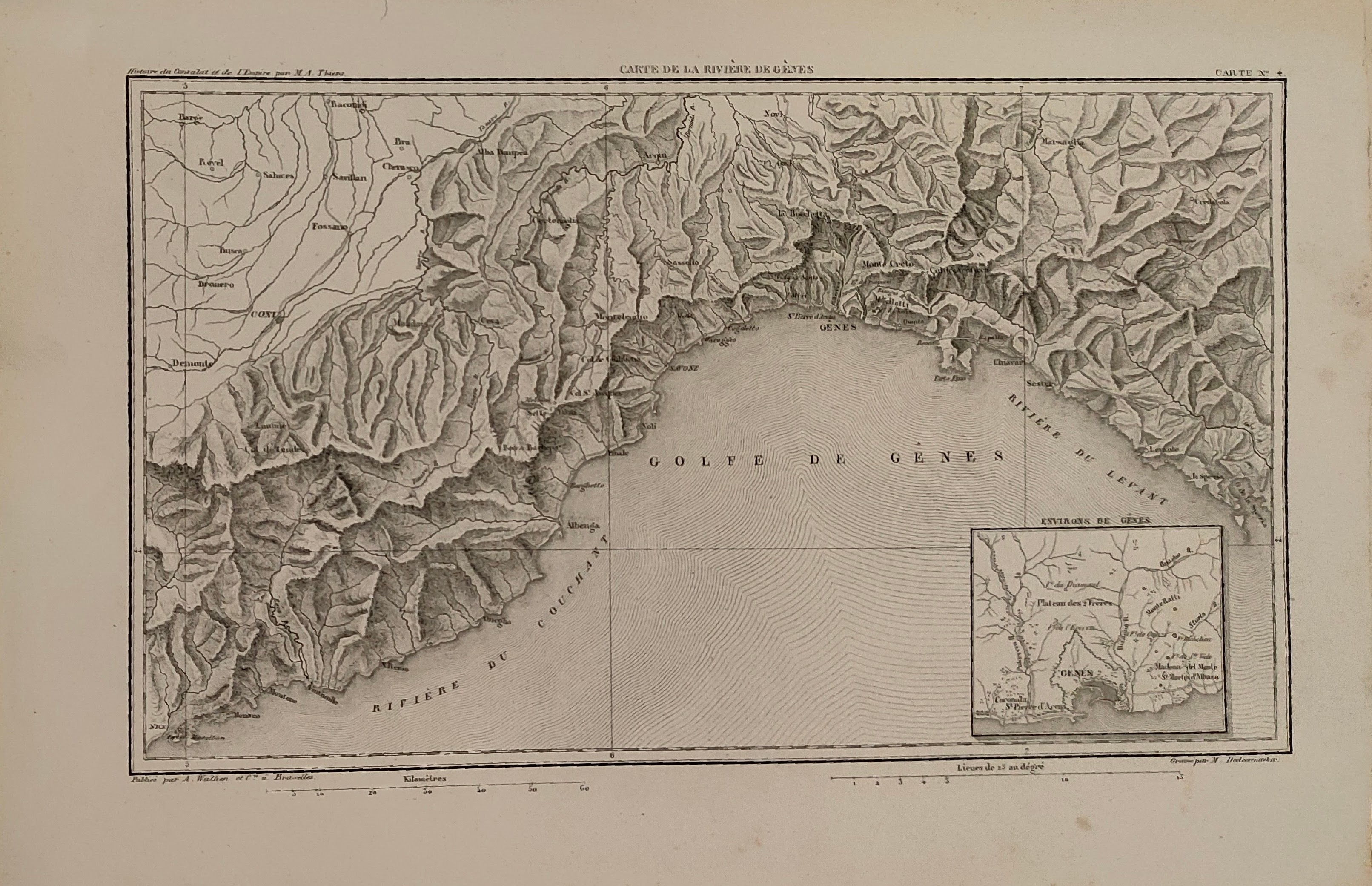 Carte du Piemont