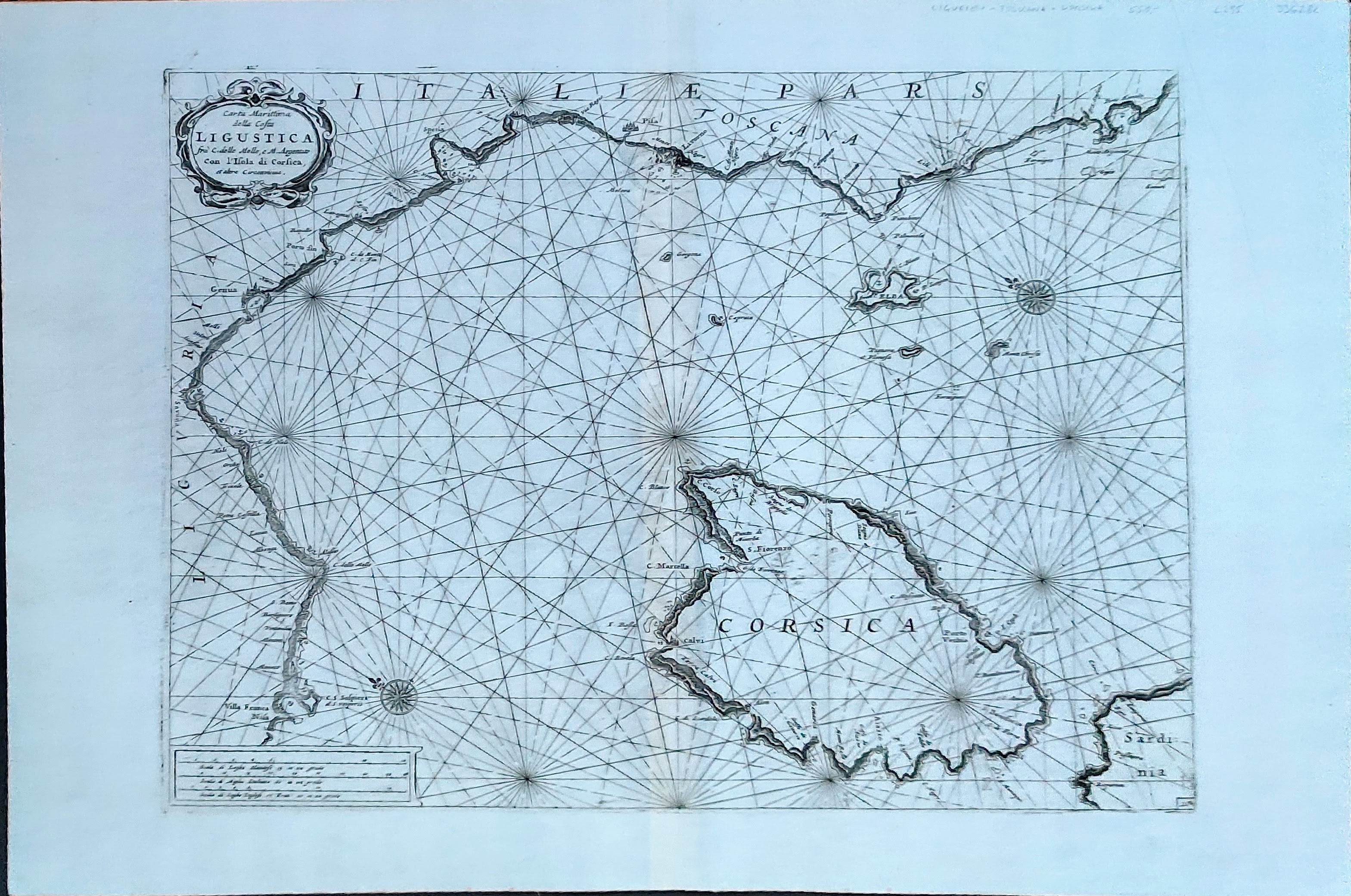 Carta Marittima della Costa Ligustica