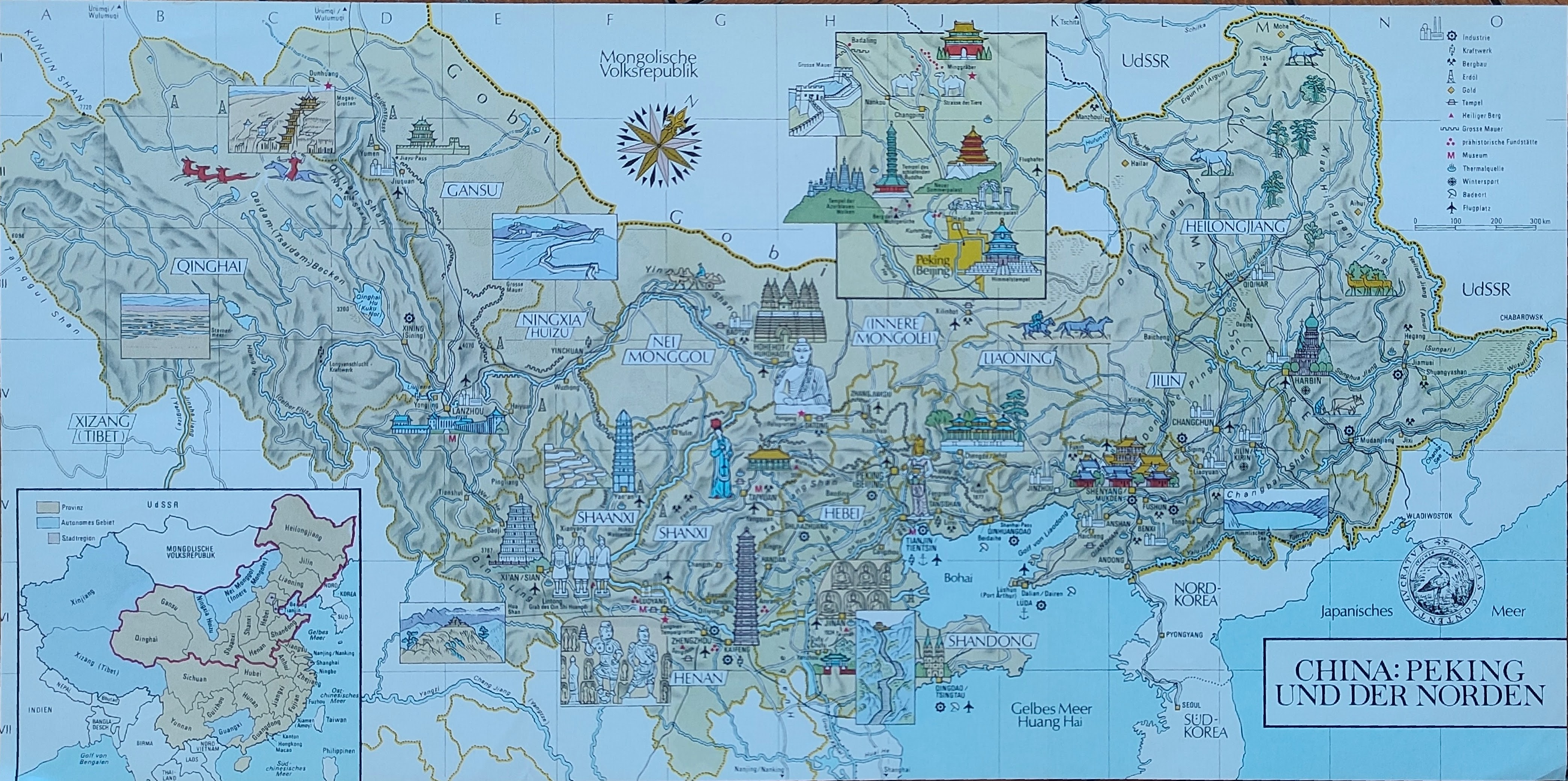 China: Peking und der norden by , North Chine, Circa 1970